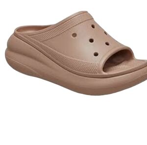 NOT FOR SALE Crocs Crush Slide Mens 8 Womens 10 Color Cork NWT